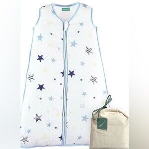 Molis & Co. Winter  Baby Sleeping Bag Sak Soze Medium Star Print Soft and Warm
